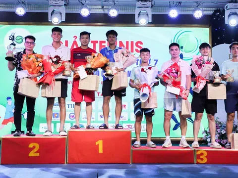 Bế mạc Giải Tennis Báo chí Nghệ An lần thứ 7 năm 2025