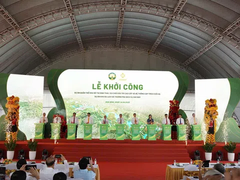Tập đoàn Sun Group tổ chức Lễ khởi công tổ hợp nghỉ dưỡng 21.000 tỷ đồng tại Hòa Bình