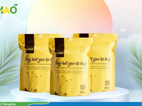 Ống hút gạo OCHAO: “Người bạn thân thiện” cho lối sống lành mạnh và bền vững
