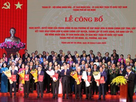 Danh sách Chủ tịch UBND các tỉnh, thành mới sau sáp nhập