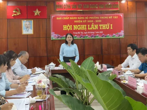 TP.HCM: Phường Trung Mỹ Tây tập trung lấy người dân, doanh nghiệp làm trung tâm để phục vụ