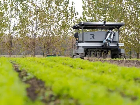 Robot điện tự động mới sẽ giải quyết nhiều nhiệm vụ trên cánh đồng