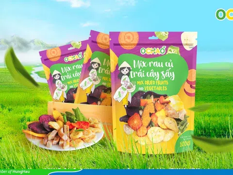 Mix Rau củ Trái cây sấy OCHAO: Món ăn vặt chuẩn “Healthy” cho lối sống hiện đại
