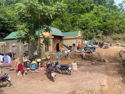 Thống kê, hỗ trợ nhà hư hỏng do bão số 3 ở Nghệ An, Sơn La