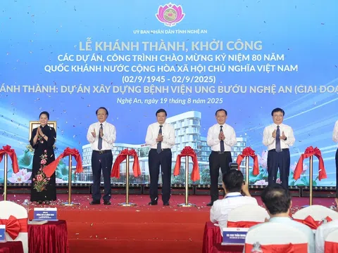 Khánh thành Bệnh viện Ung bướu Nghệ An giai đoạn II