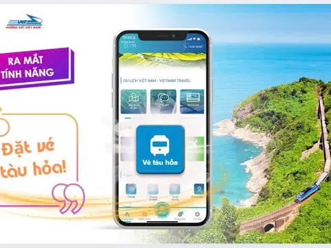 Tích hợp mua vé tàu hỏa trên ứng dụng 'Du lịch Việt Nam - Vietnam Travel'
