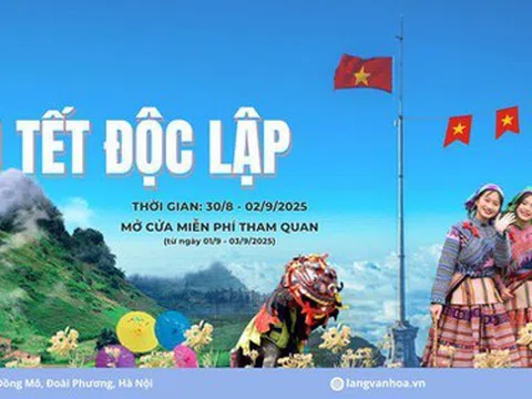 ‘Vui Tết độc lập’ tại Làng Văn hóa - Du lịch các dân tộc Việt Nam dịp Quốc khánh