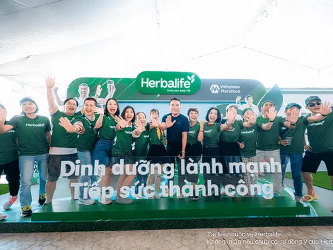 Herbalife Việt Nam đồng hành cùng giải chạy VnExpress Marathon Nha Trang
