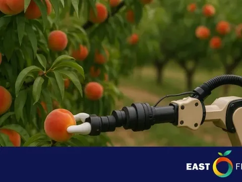 Thu hoạch trái cây thông minh với robot lai