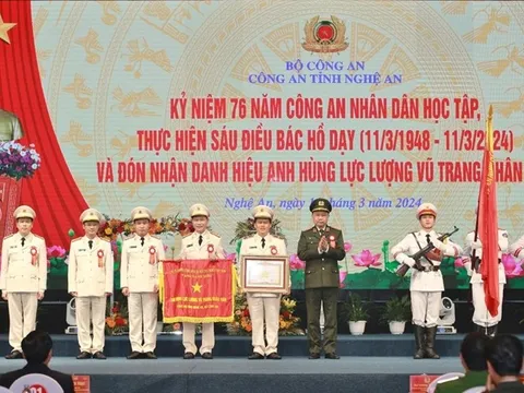 80 gương điển hình tiên tiến được tôn vinh tại Đại hội Thi đua yêu nước tỉnh Nghệ An năm 2025