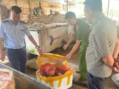 Sơn La: Thu giữ 150 kg nội tạng động vật không rõ nguồn gốc
