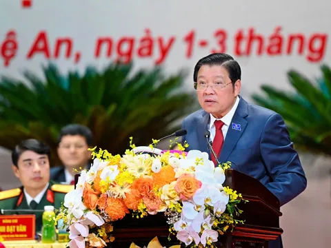 Phát biểu của Trưởng Ban Nội chính Trung ương Phan Đình Trạc tại Đại hội đại biểu Đảng bộ tỉnh Nghệ An lần thứ XX, nhiệm kỳ 2025–2030