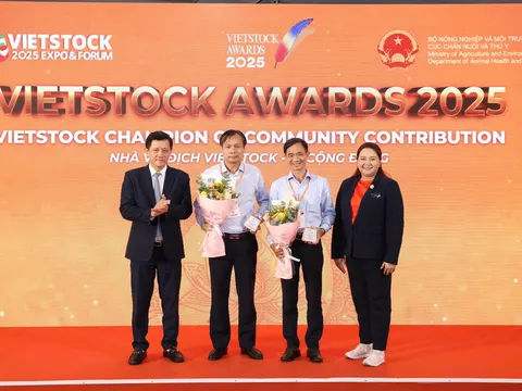 Vietstock Awards 2025: Tôn vinh những đóng góp quan trọng cho sự phát triển bền vững của ngành chăn nuôi Việt Nam