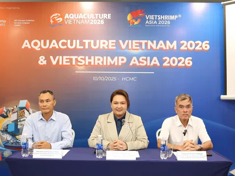 Aquaculture Vietnam 2026 và VietShrimp Asia 2026: "Nhịp cầu" giúp nâng tầm thủy sản Việt