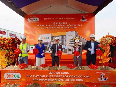 NPoil Việt Nam khởi công nhà máy thân thiện với môi trường tại tỉnh Tây Ninh