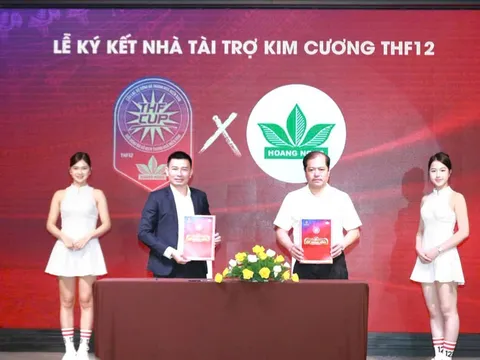 Công ty Hoàng Nông chính thức là nhà tài trợ kim cương của THF12