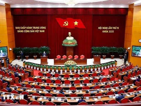 Thông báo Hội nghị lần thứ 15 Ban Chấp hành Trung ương Đảng khóa XIII