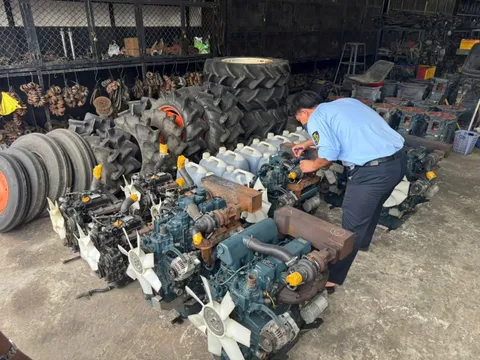 An Giang: Xử phạt cơ sở kinh doanh máy nông nghiệp nhập lậu