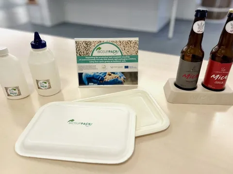 Bã bia - nguồn nguyên liệu cho bao bì bền vững