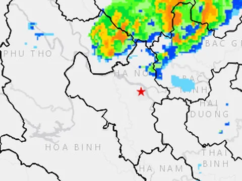 Ngày 17/4: Bắc Bộ chuyển mát, đề phòng dông, lốc, sét, mưa đá và mưa lớn cục bộ trên phạm vi khu vực nội thành Hà Nội