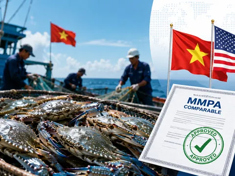 Nghề ghẹ Việt Nam được NOAA Mỹ công nhận tương đương theo MMPA