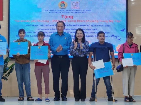Công đoàn phường Trung Mỹ Tây luôn bám sát nhu cầu thực tế của người lao động