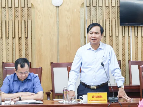 Bộ Nông nghiệp và Môi trường làm việc với UBND tỉnh Nghệ An về chống khai thác IUU