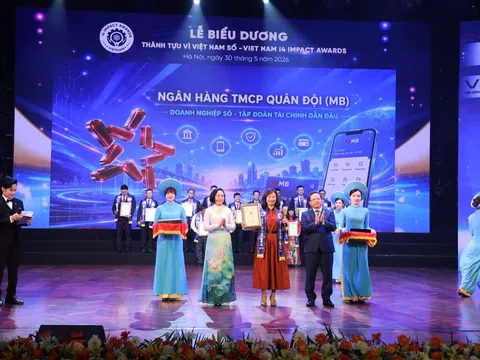Ứng dụng BIZ MBBank được vinh danh tại Lễ Biểu dương Thành tựu Tác động vì Việt Nam số 2026