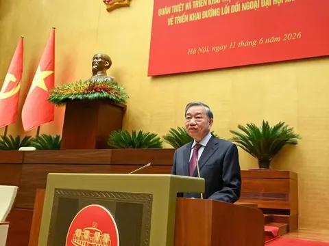 Bài phát biểu của Tổng Bí thư, Chủ tịch nước Tô Lâm về công tác đối ngoại, ngoại giao trong giai đoạn mới