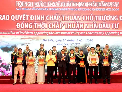 Hội nghị Xúc tiến đầu tư tỉnh Lai Châu năm 2026: Đánh thức tiềm năng, khơi nguồn cơ hội