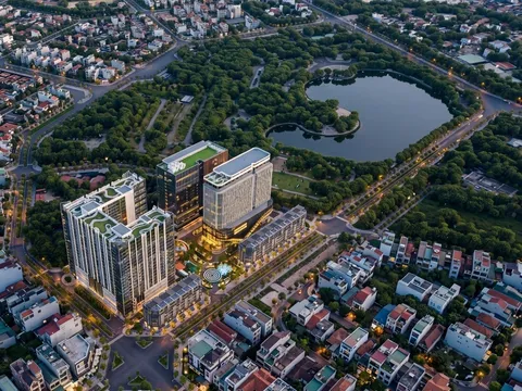D’. Diamant Bleu: Chuẩn sống xanh đắt giá được 'chế tác' giữa trung tâm Long Biên