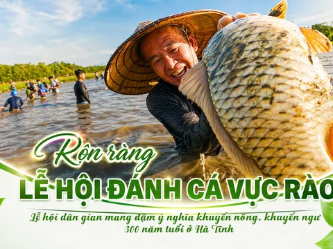 Bắt cá Vực Rào – Lễ hội mang đậm nét đẹp văn hóa con người Hà Tĩnh