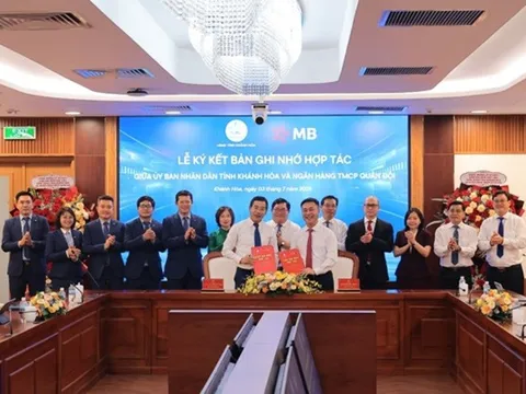 MB ký kết hợp tác với Khánh Hòa, đồng hành thúc đẩy chuyển đổi số địa phương