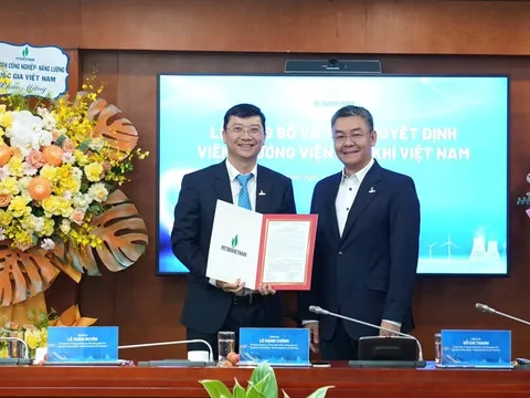 Petrovietnam trao quyết định bổ nhiệm Viện trưởng Viện Dầu khí Việt Nam