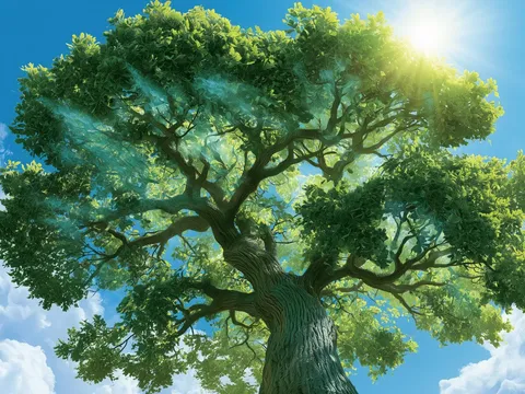 Hé lộ bất ngờ từ những cây sồi: Cây cối có thể hấp thụ carbon ngay cả khi đã ngừng lớn
