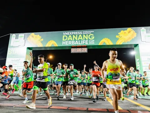 13.000 vận động viên chinh phục đường chạy VnExpress Đà Nẵng International Marathon Herbalife Cup 2026