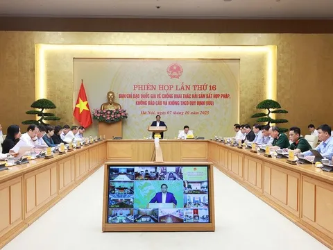 Thủ tướng: Xử lý dứt điểm 4 vấn đề tồn tại, bất cập để chấm dứt vi phạm IUU